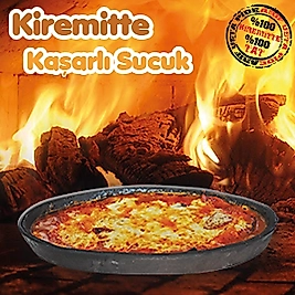 Kiremitte Kaşarlı Sucuk